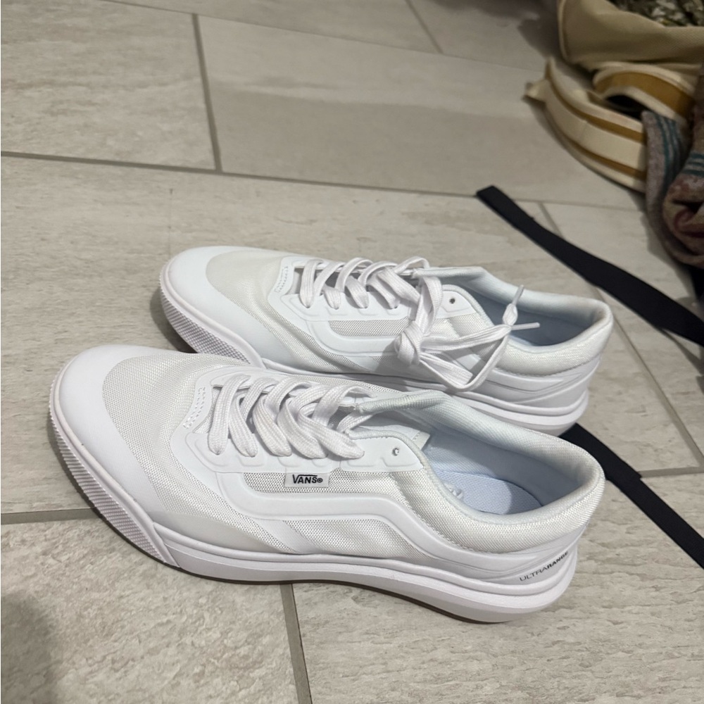 Vans Classic White Canvas Shoes
